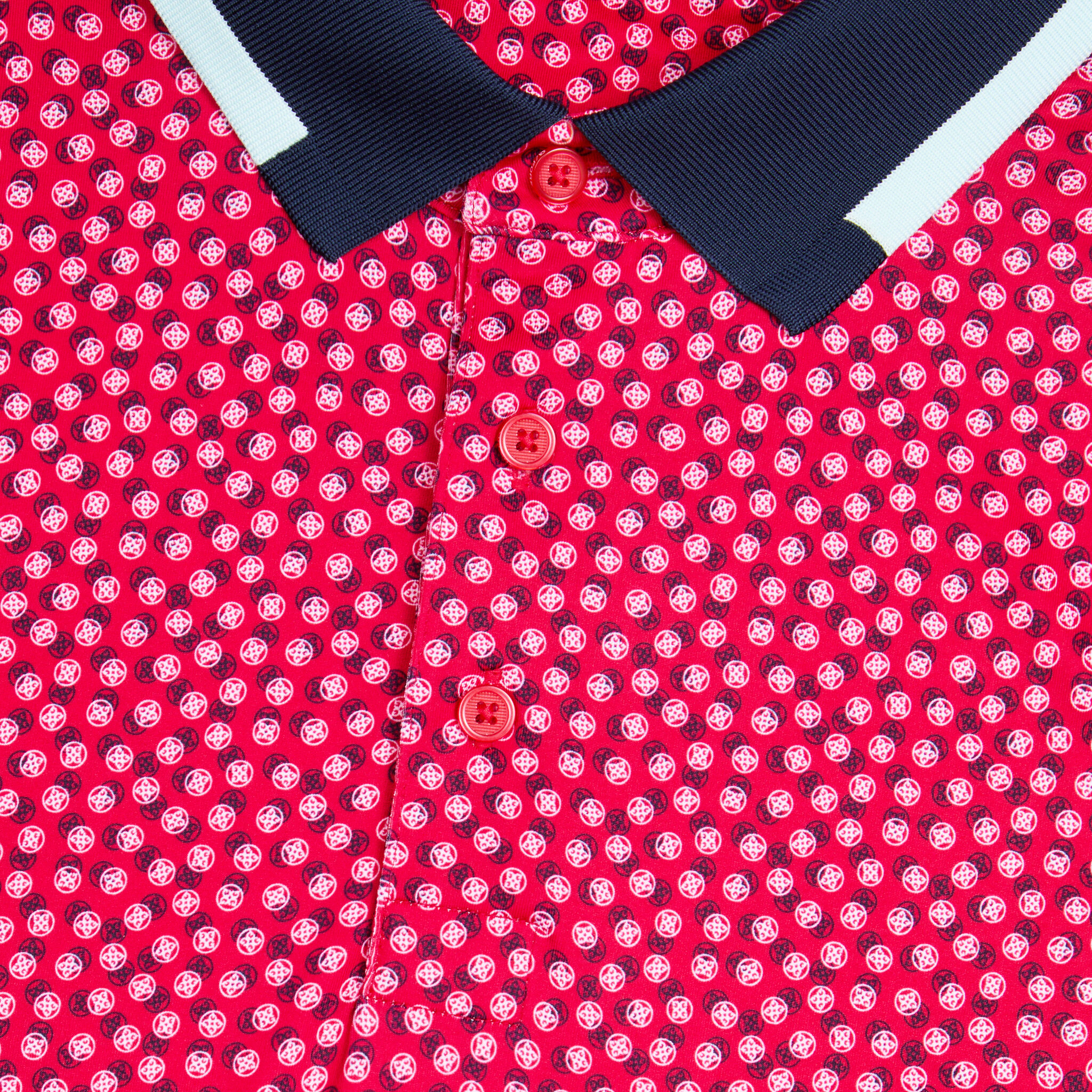 【G FORE】JERSEY SET-UP ROUND(MEN) /追跡付 G/FORE Men's Circle G's Embossed Tech Jersey Banded Sleeve