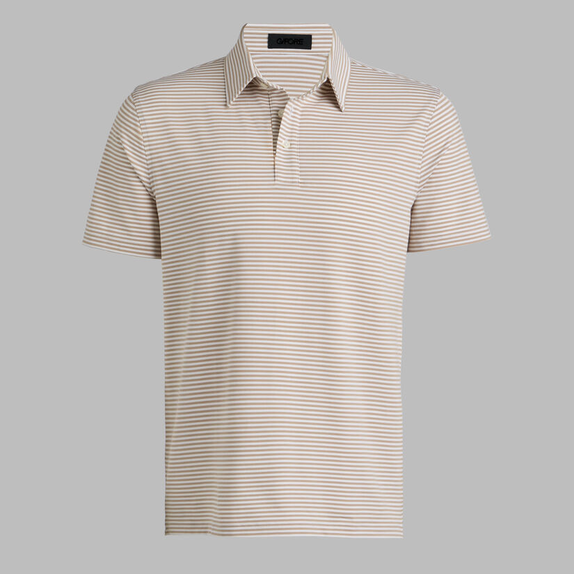 ALL PLAY STRIPE STRETCH KNIT POLO image number 1
