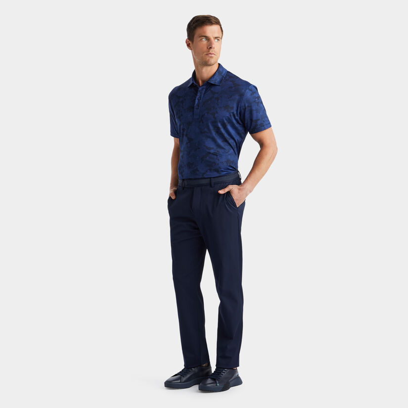 ICON CAMO TECH JERSEY MODERN SPREAD COLLAR POLO image number 4