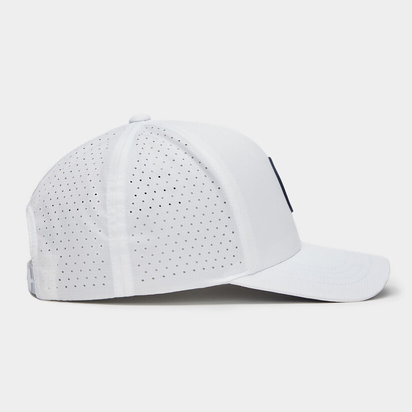 PERFORATED TIPPED BRIM RIPSTOP SNAPBACK HAT image number 3