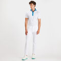 MULTI STRIPE TECH JERSEY SLIM FIT POLO image number 4