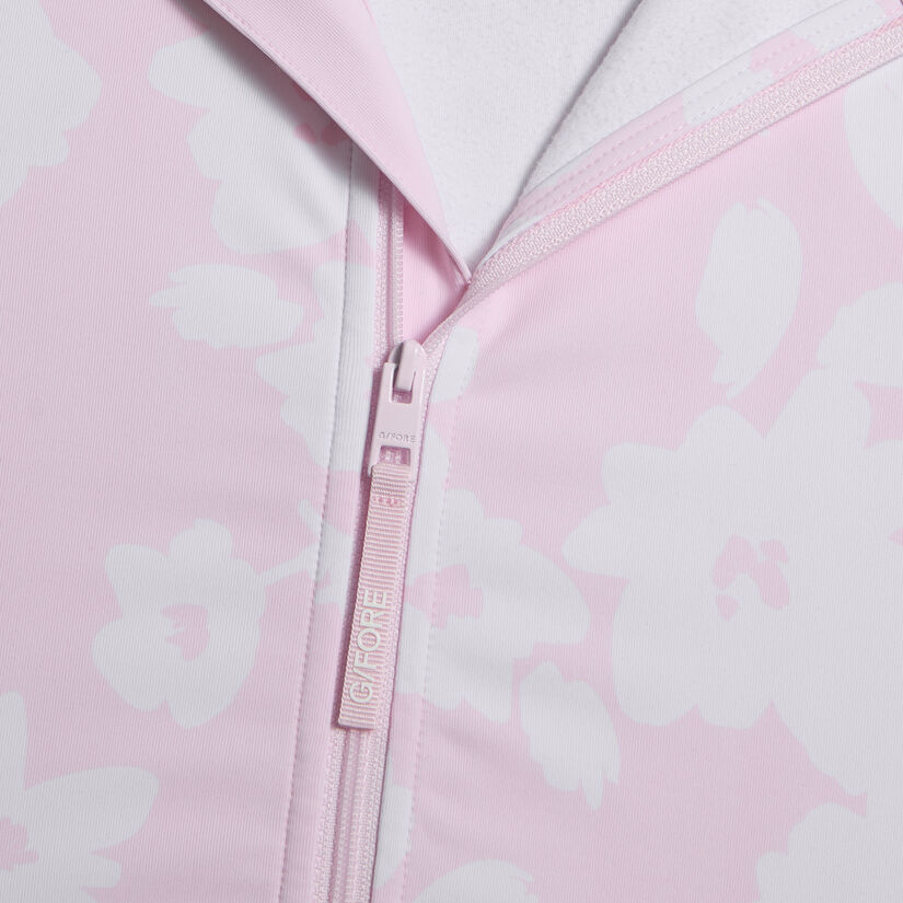 PRINTED BRUSH BACK STRETCH PULLLOVER image number 5