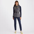 MERINO WOOL LINED QUILTED NYLON HOODED PUFFER VEST image number 4