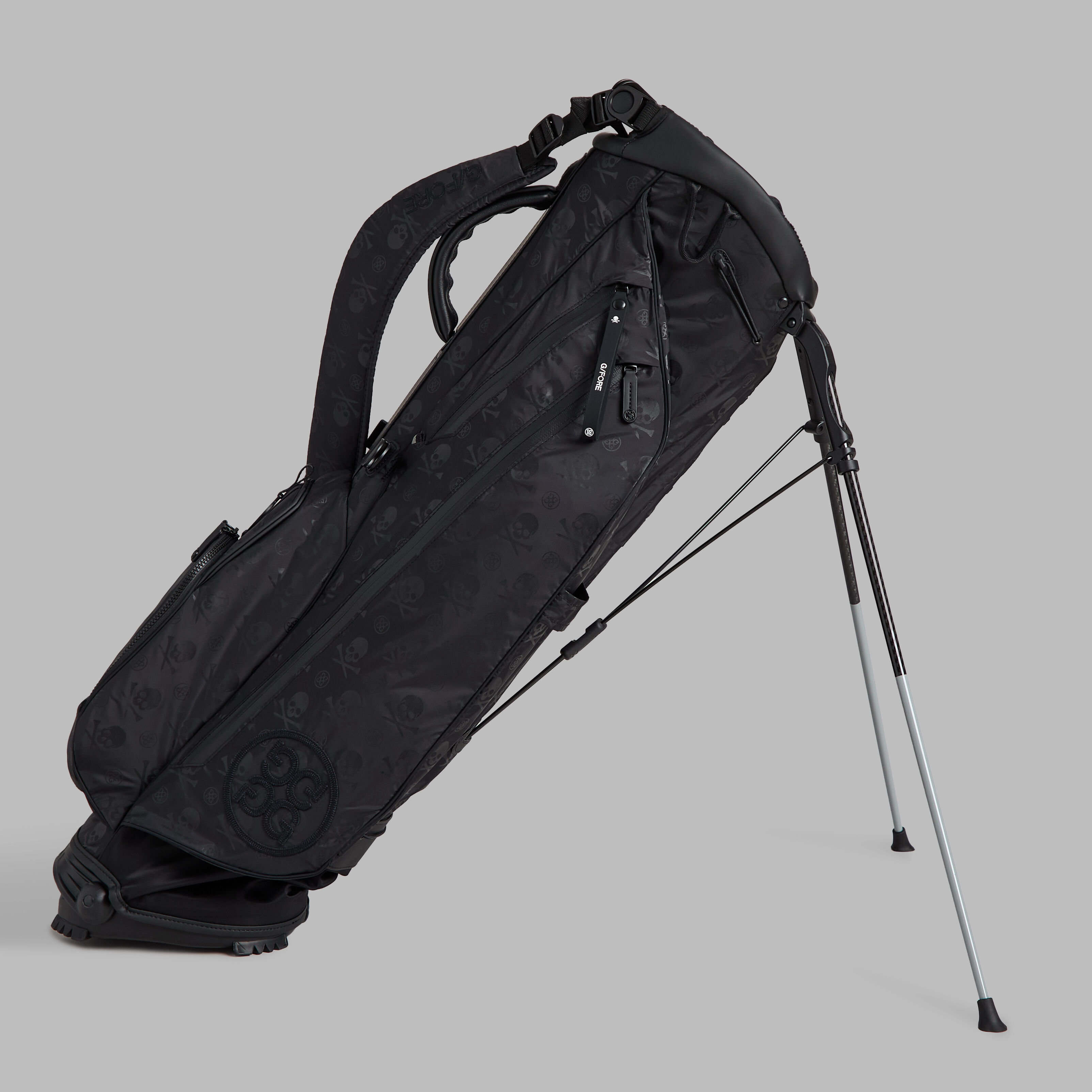 SCRAMBLE SKULL & TEES PARACHUTE CARRY GOLF BAG | GOLF BAGS FOR MEN