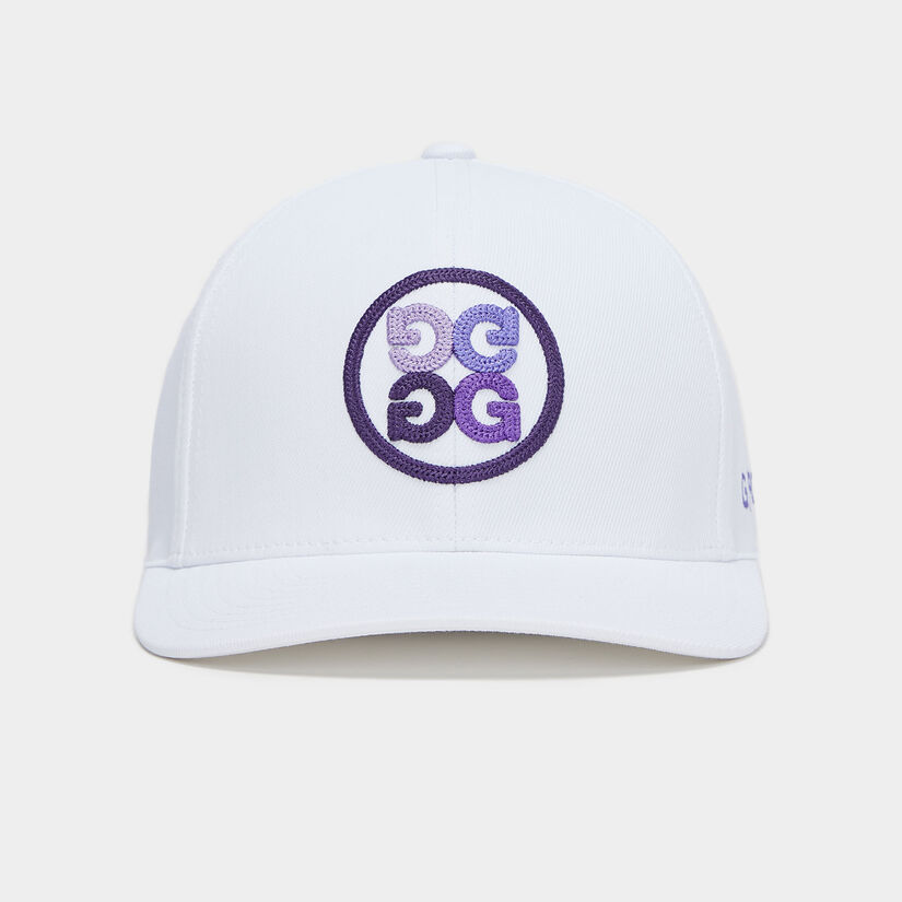 GRADIENT CIRCLE G'S STRETCH TWILL SNAPBACK HAT image number 2