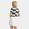 OFFSET GRADIENT STRIPE TECH POLO image number 5