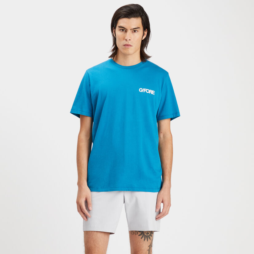 GRADIENT CIRCLE G'S COTTON SLIM FIT TEE image number 3