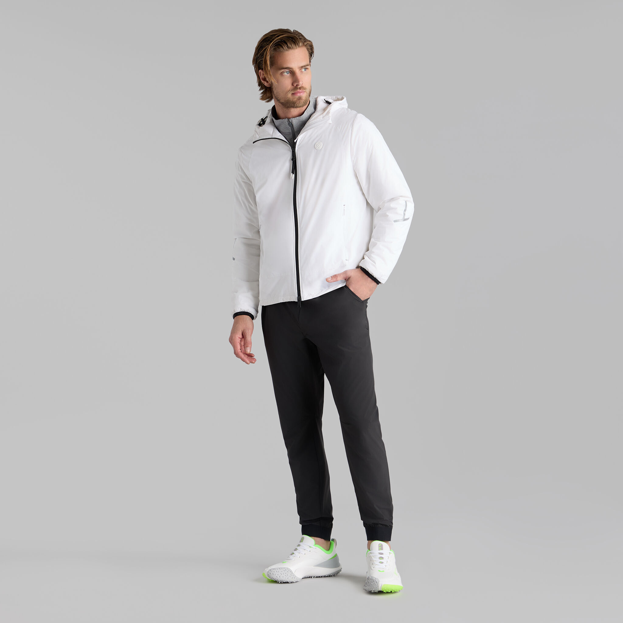 ジャケット・アウター Gloverall White Goosedown Coat Heavy Goose Down Puffer