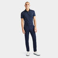 SKULL & T'S ICE NYLON MODERN SPREAD COLLAR POLO image number 4
