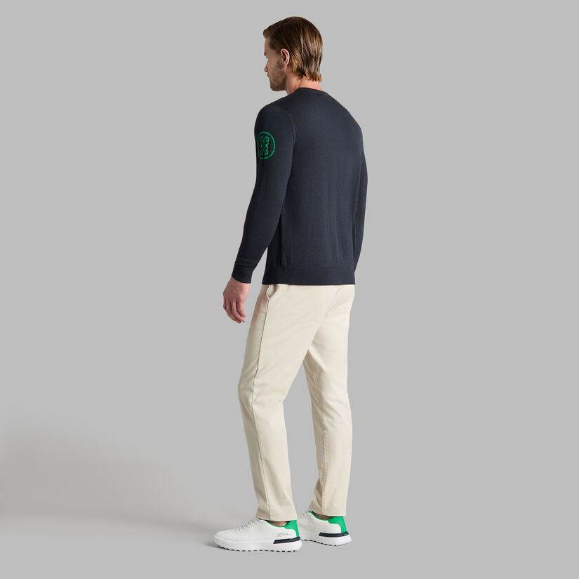 CIRCLE G'S MERINO WOOL CREWNECK SWEATER image number 4