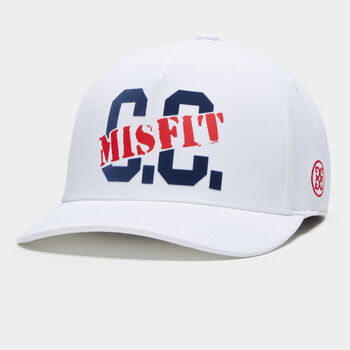 C.C. MISFIT STRETCH TWILL SNAPBACK HAT