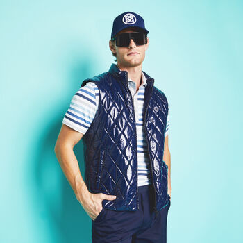 FAVOURITE STRIPE TECH JERSEY POLO