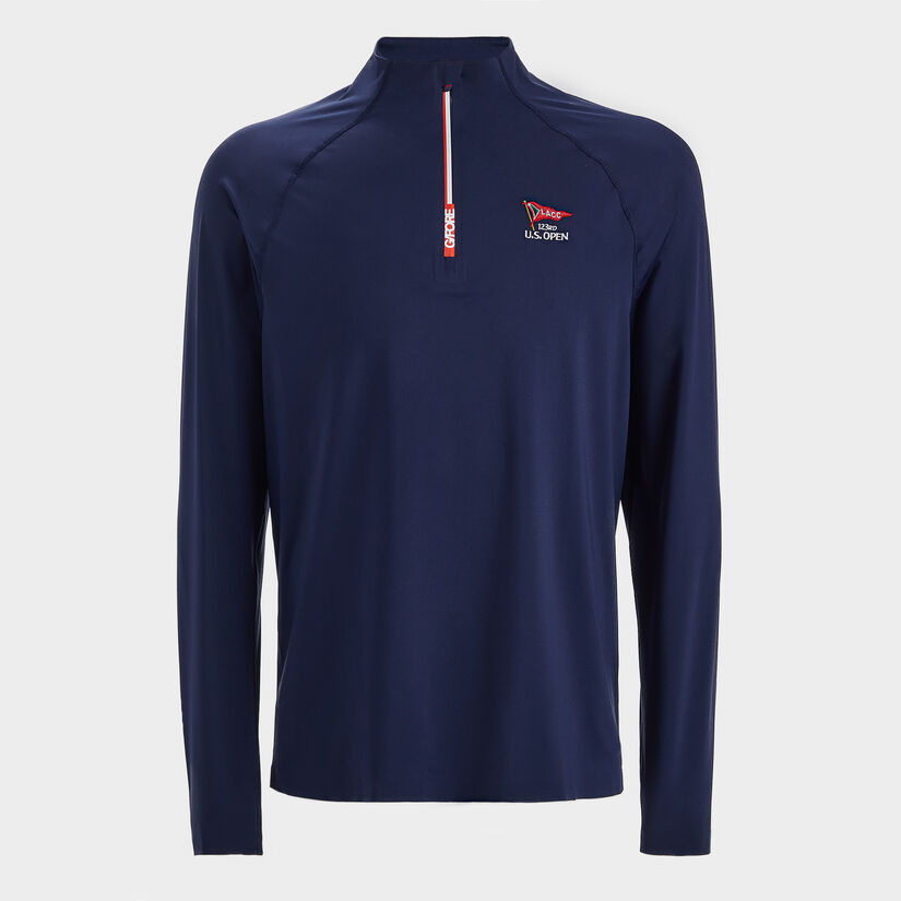 LIMITED EDITION U.S. OPEN TECH NYLON OPS QUARTER ZIP SLIM FIT BASE LAYER image number 1
