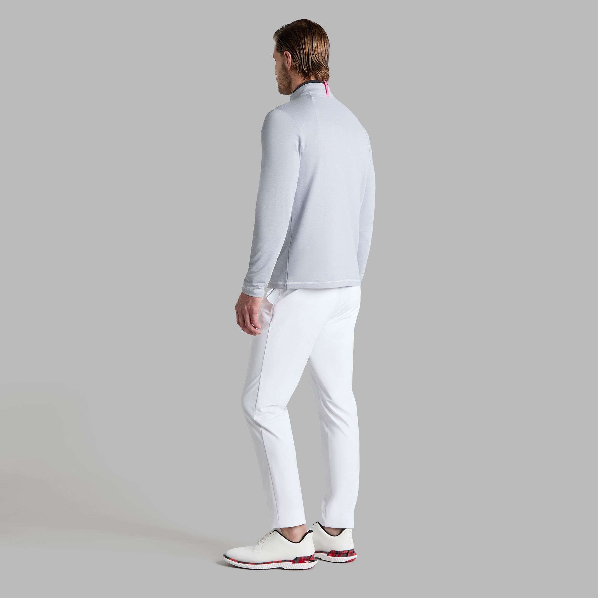 BRUSHED BACK TECH 1/4 ZIP PULLOVER |MEN'S PULLOVERS & QUARTER-ZIPS