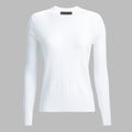 POINTELLE G CREWNECK SWEATER image number 1