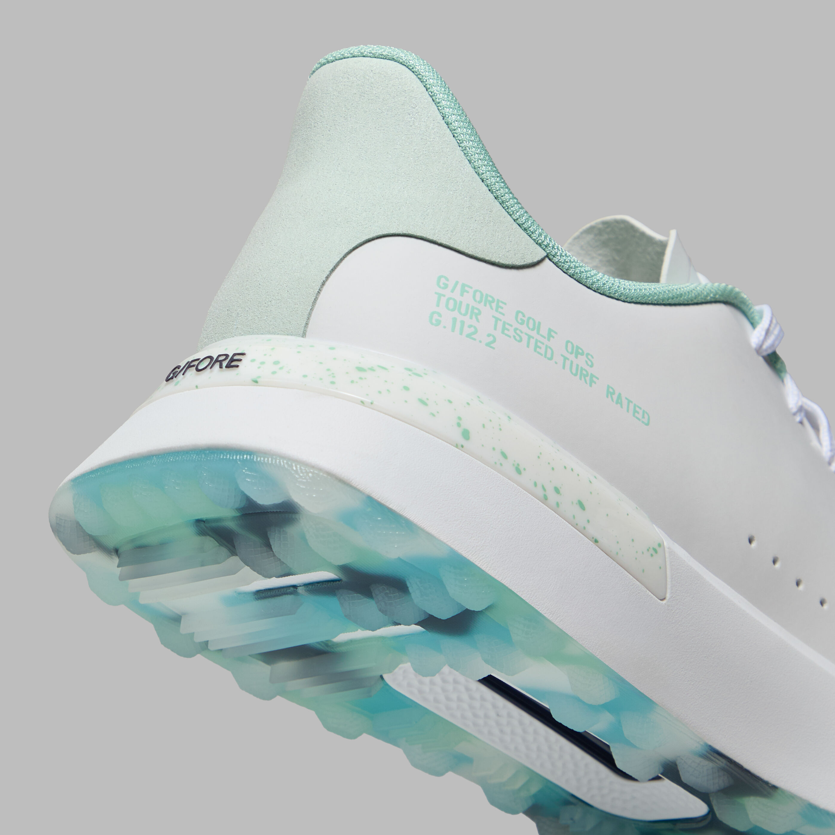 G/FORE G.112 ゴルフシューズ ホワイト/グリーン MEN'S LTD RELEASE G.112 GOLF SHOE | MEN'S GOLF SHOES | G/FORE