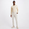 CLASSIC STRIPE MODERN SPREAD COLLAR NYLON WOVEN SLIM FIT SHIRT image number 4