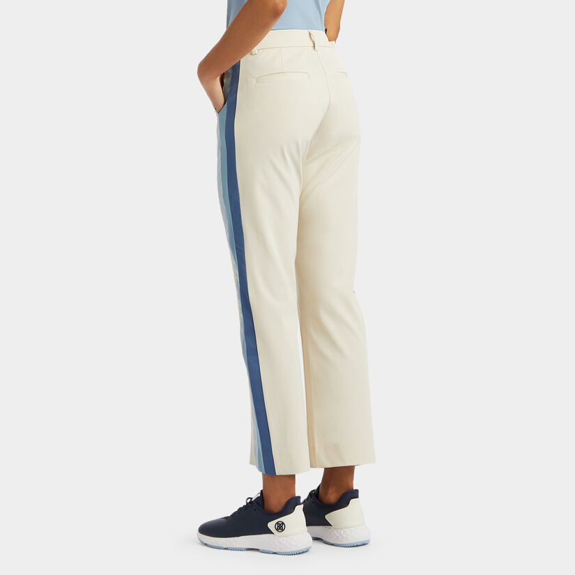 SIDE STRIPE STRETCH TECHNICAL TWILL TROUSER image number 5