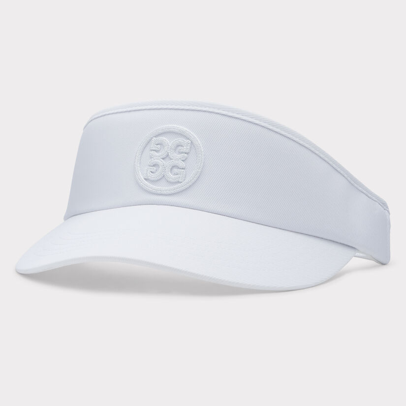 CIRCLE G'S STRETCH TWILL VISOR image number 1
