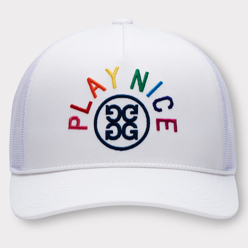 WOMEN'S PLAY NICE TRUCKER | WOMEN'S HATS | G/FORE
