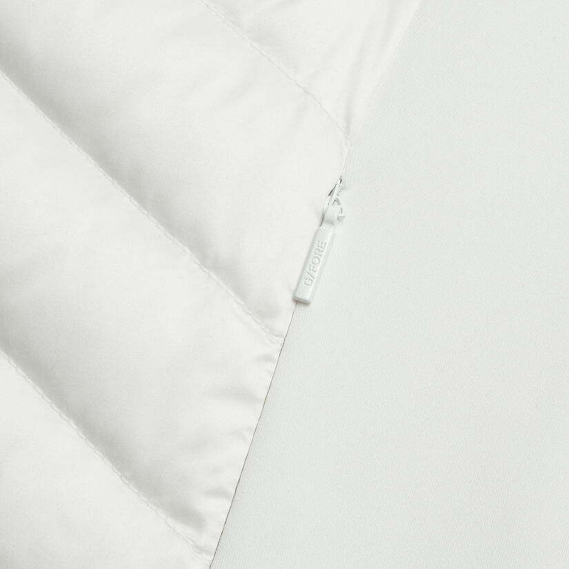 DOWN QUILTED TAFFETA TECH VEST image number 5