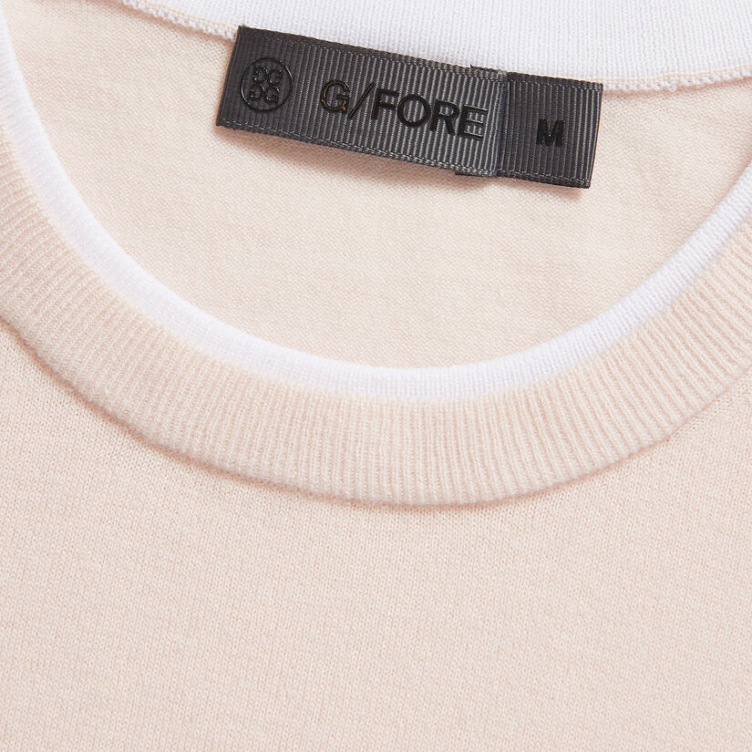 MERINO WOOL BLEND CREWNECK SWEATER image number 6