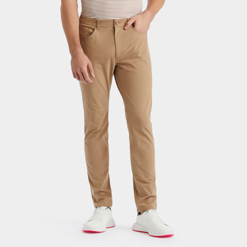 TOUR 5 POCKET 4-WAY STRETCH STRAIGHT LEG PANT image number 3