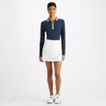 FEATHERWEIGHT SILKY TECH NYLON QUARTER ZIP POLO image number 4