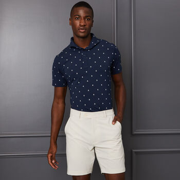 SKULL & T'S ICE NYLON SLIM FIT POLO