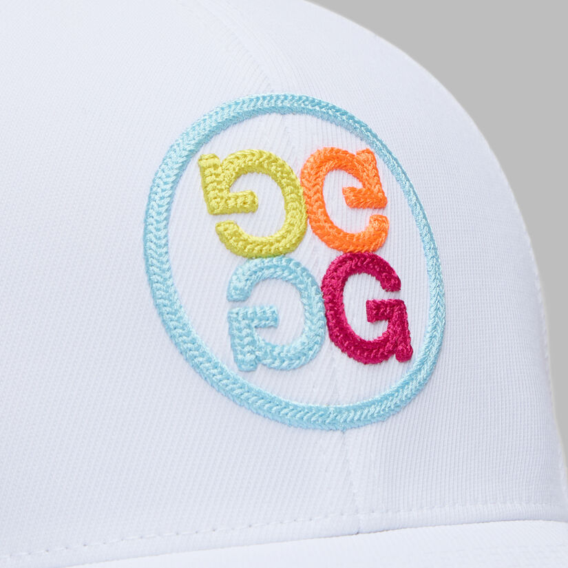 CHAINSTITCH CIRCLE G'S CONTRAST HAT image number 2