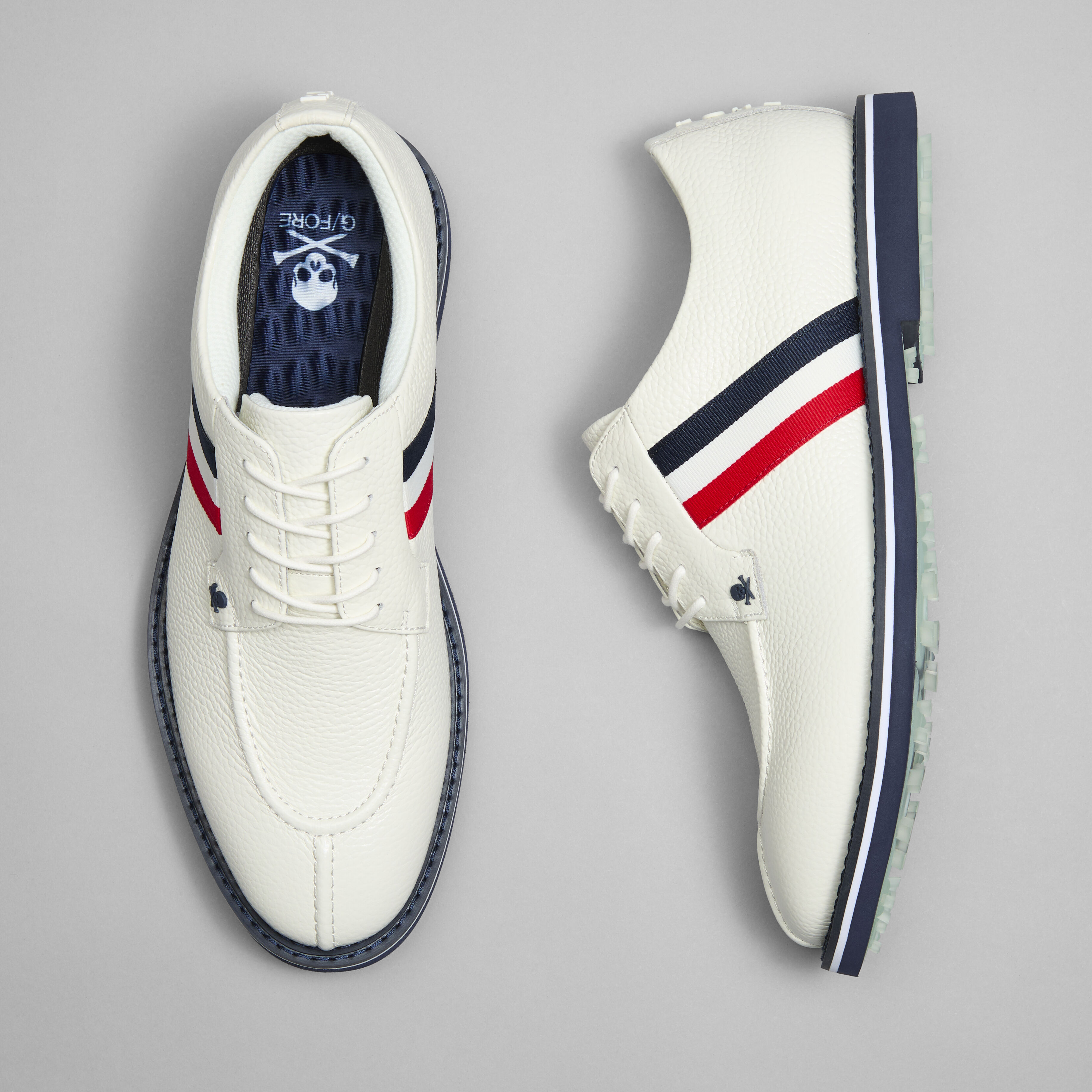 公式 MEN'S GALLIVANTER SPLIT TOE GROSGRAIN LEATHER GOLF SHOE シューズ(男性用)
