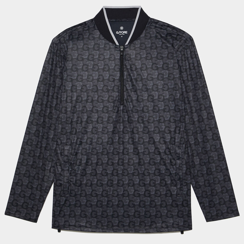 G'S WEATHER RESISTANT QUARTER ZIP SLIM FIT WINDBREAKER image number 1