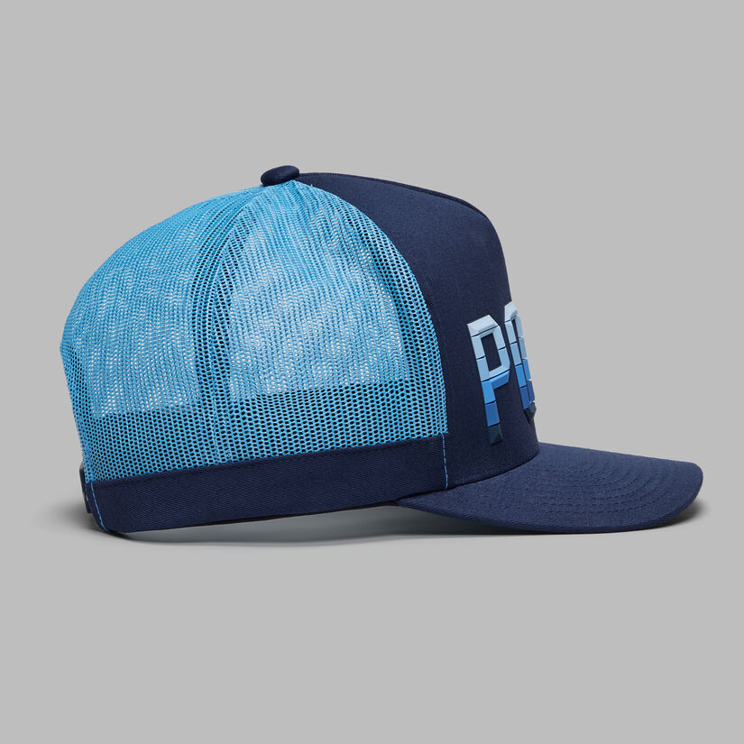 POPS GRADIENT TALL TRUCKER HAT image number 5