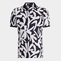 CONTRAST PALM TECH PIQUÉ MODERN SPREAD COLLAR POLO image number 1