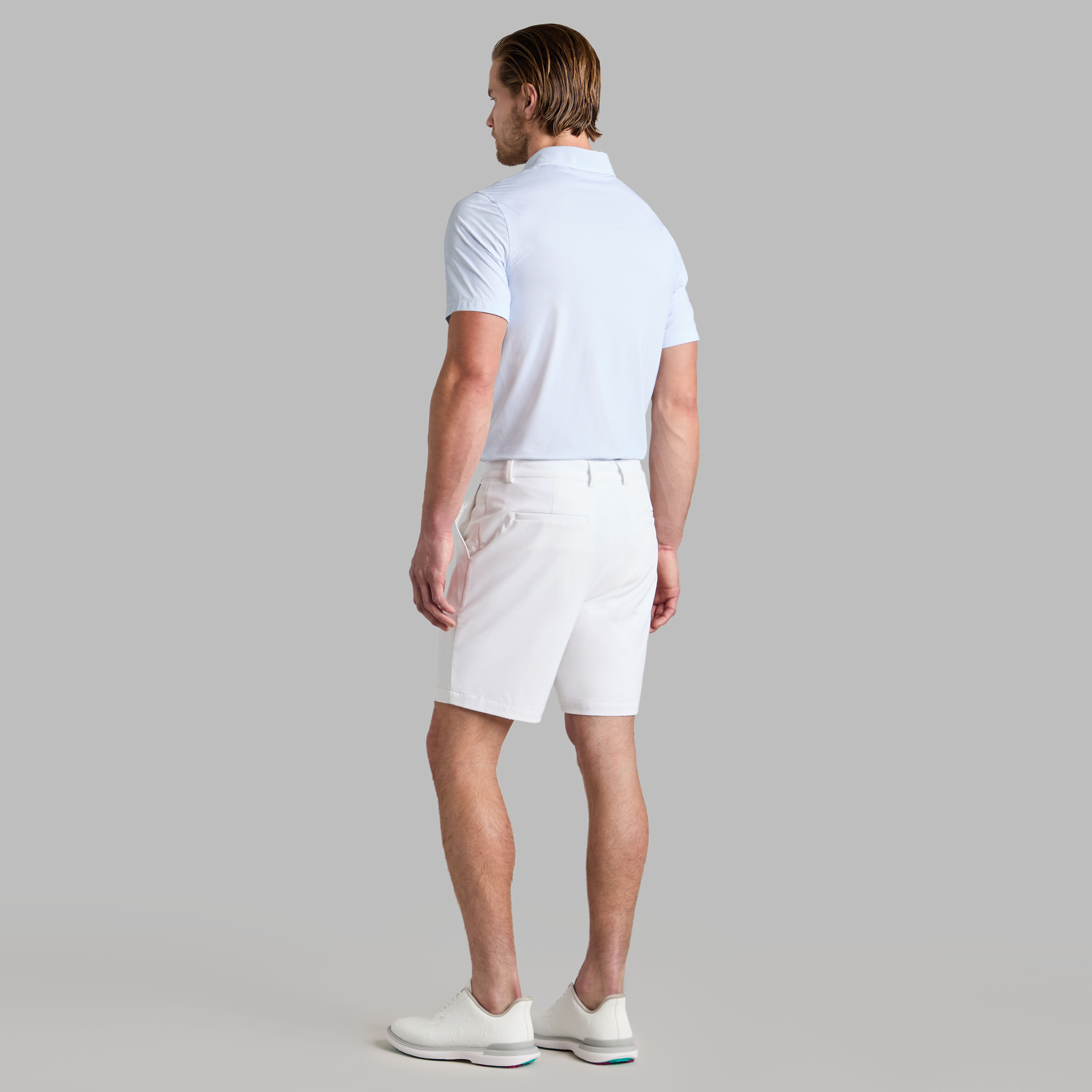 ERECTRICGOLF FIVEBUTTONS POLO WHITE Lサイズ adidas Men's Go-To Printed Mesh Polo - Worldwide Golf Shops