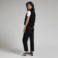 CABLE-KNIT WOOL BLEND DOWN PUFFER VEST image number 4