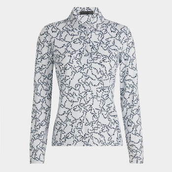 STAR DUST TECH JERSEY LONG SLEEVE POLO