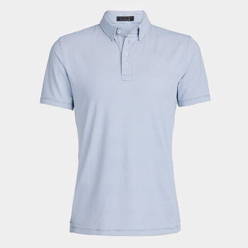 FEEDER STRIPE TECH JERSEY POLO