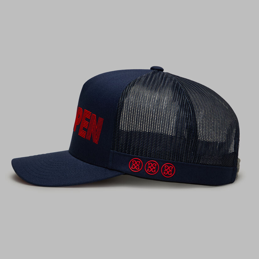 2026 U.S. OPEN RETRO TRUCKER HAT image number 8