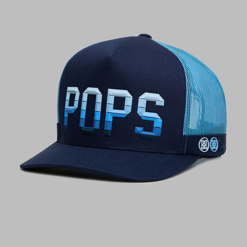 POPS GRADIENT TALL TRUCKER HAT image number 1