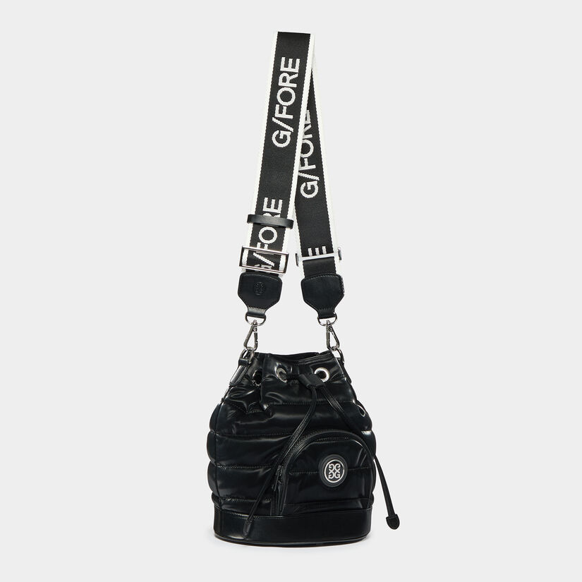 LTD RELEASE CIRCLE G'S QUILTED BUCKET BAG image number 3