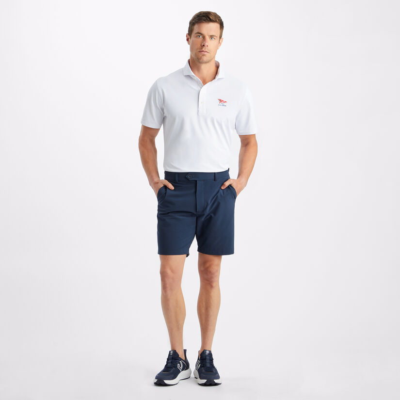 LIMITED EDITION U.S. OPEN ESSENTIAL MODERN SPREAD COLLAR TECH PIQUÉ POLO image number 4