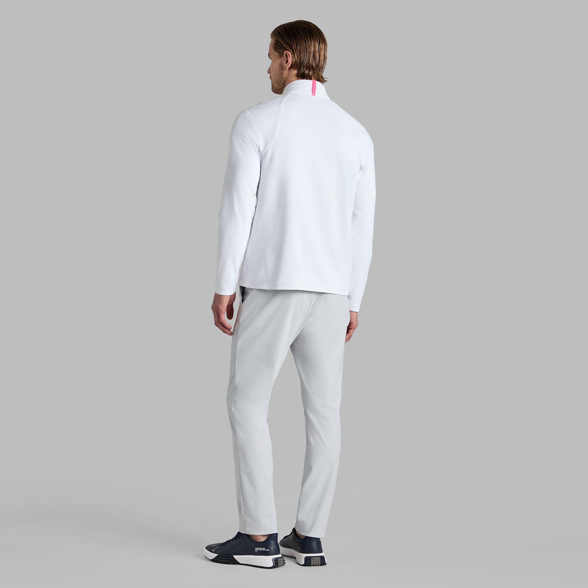 BRUSHED BACK TECH QUARTER ZIP |MEN'S PULLOVERS & QUARTER