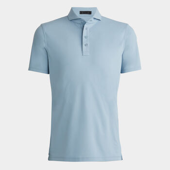 RIB GUSSET TECH PIQUÉ MODERN SPREAD COLLAR POLO