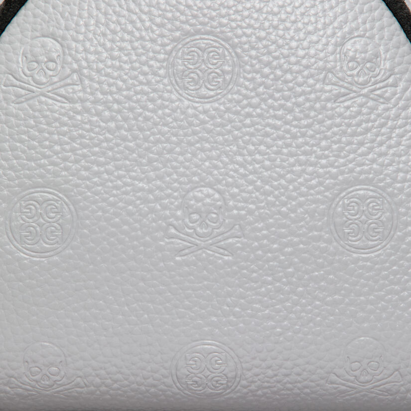 EMBOSSED SKULL & TEES LEATHER MALLET HEADCOVER image number 3