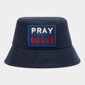 PRAY FOR BIRDIES COTTON TWILL BUCKET HAT image number 1