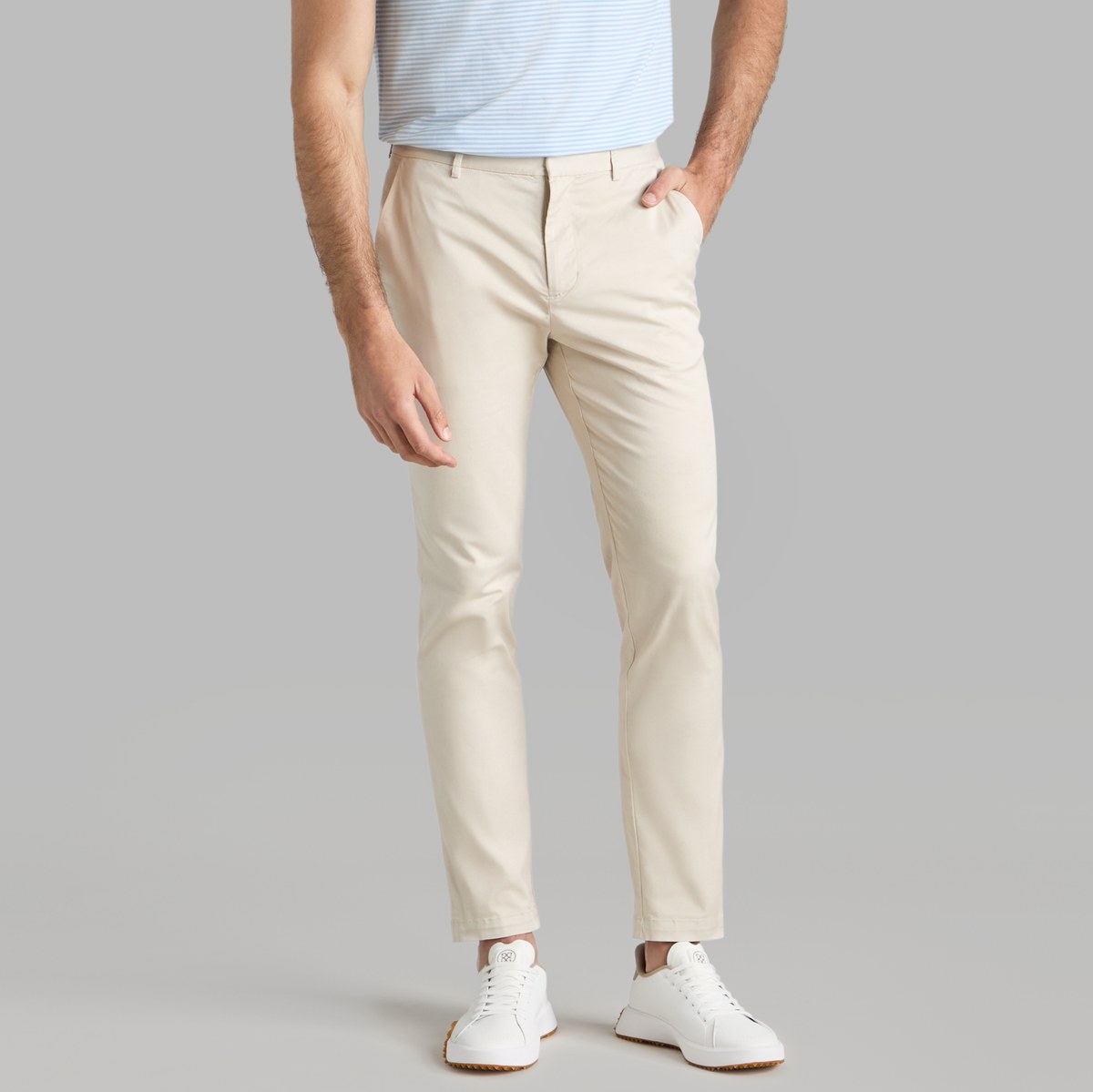 Shop The STRETCH COTTON GABARDINE STRAIGHT LEG CHINO