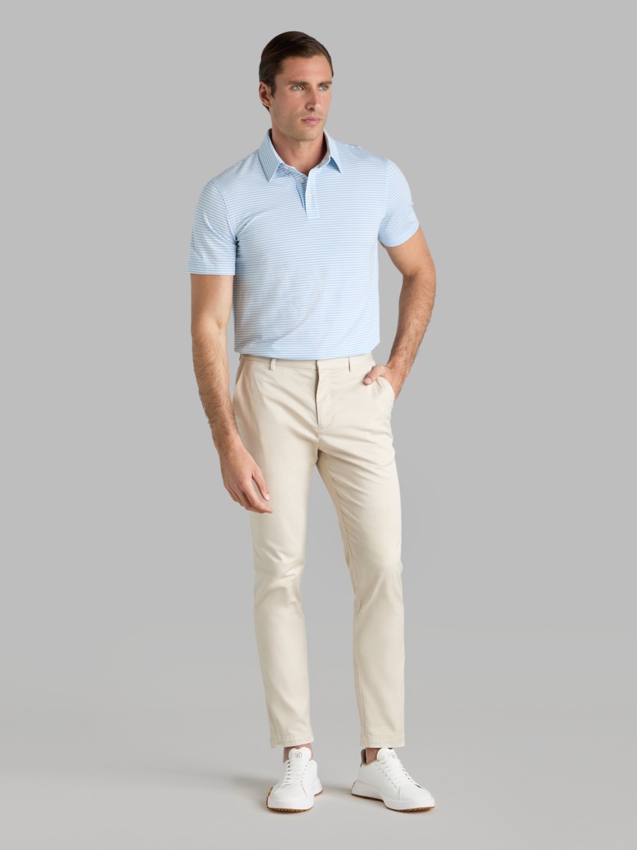 STRETCH COTTON GABARDINE STRAIGHT LEG CHINO Color 0
