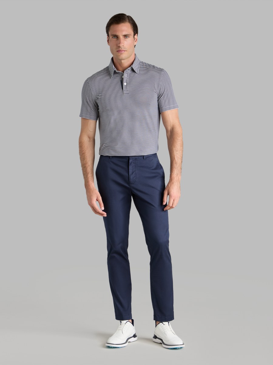 STRETCH COTTON GABARDINE STRAIGHT LEG CHINO Color 1