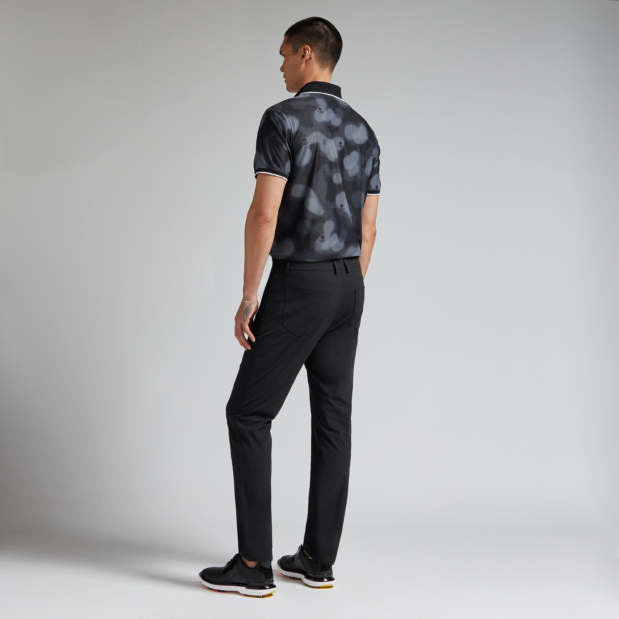 BLUR ICON CAMO TECH PIQUÉ POLO | MEN'S POLO SHIRTS | G/FORE
